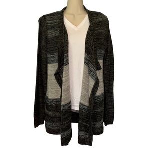 SONOMA Color Block Blanket Cardigan Sweater